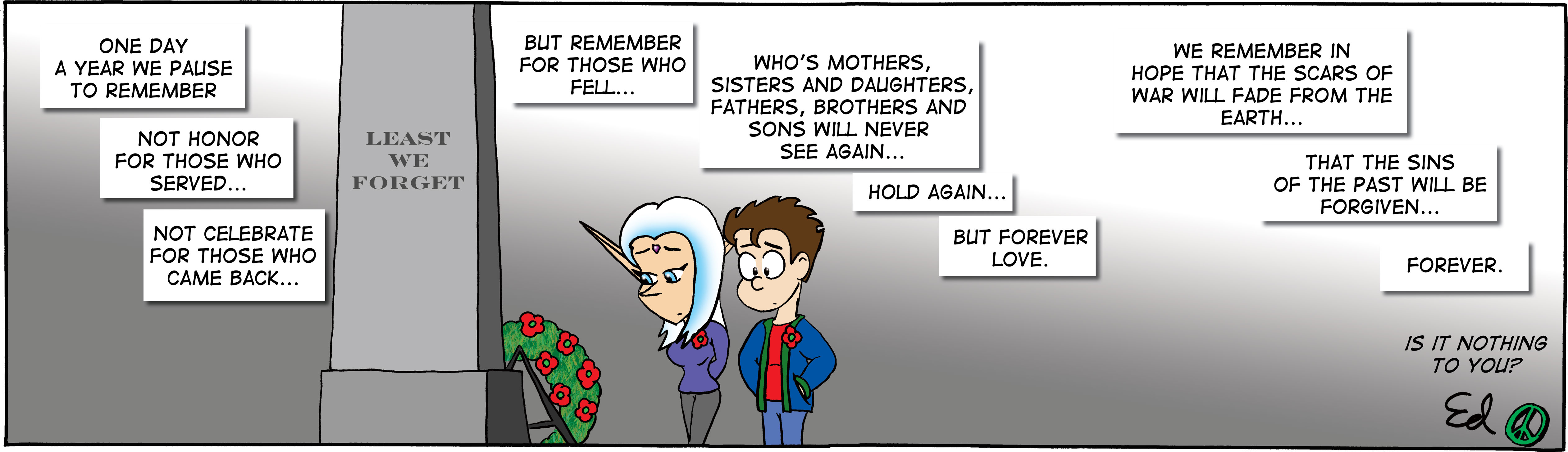 Lest we forget
