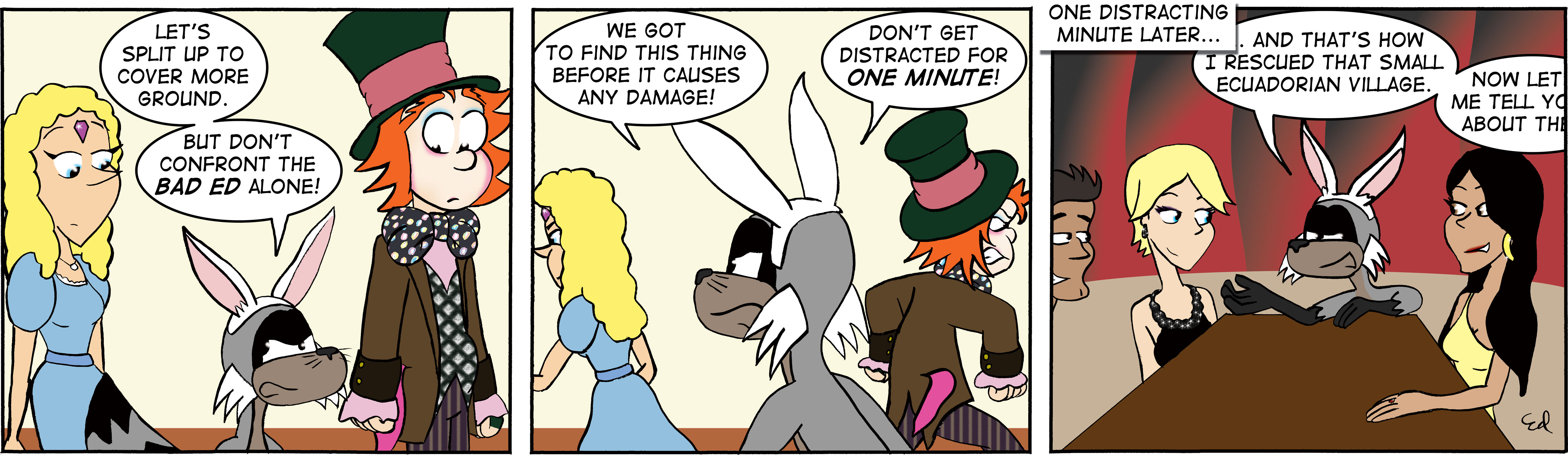 Bad Ed – The most interesting Bunny in the world.