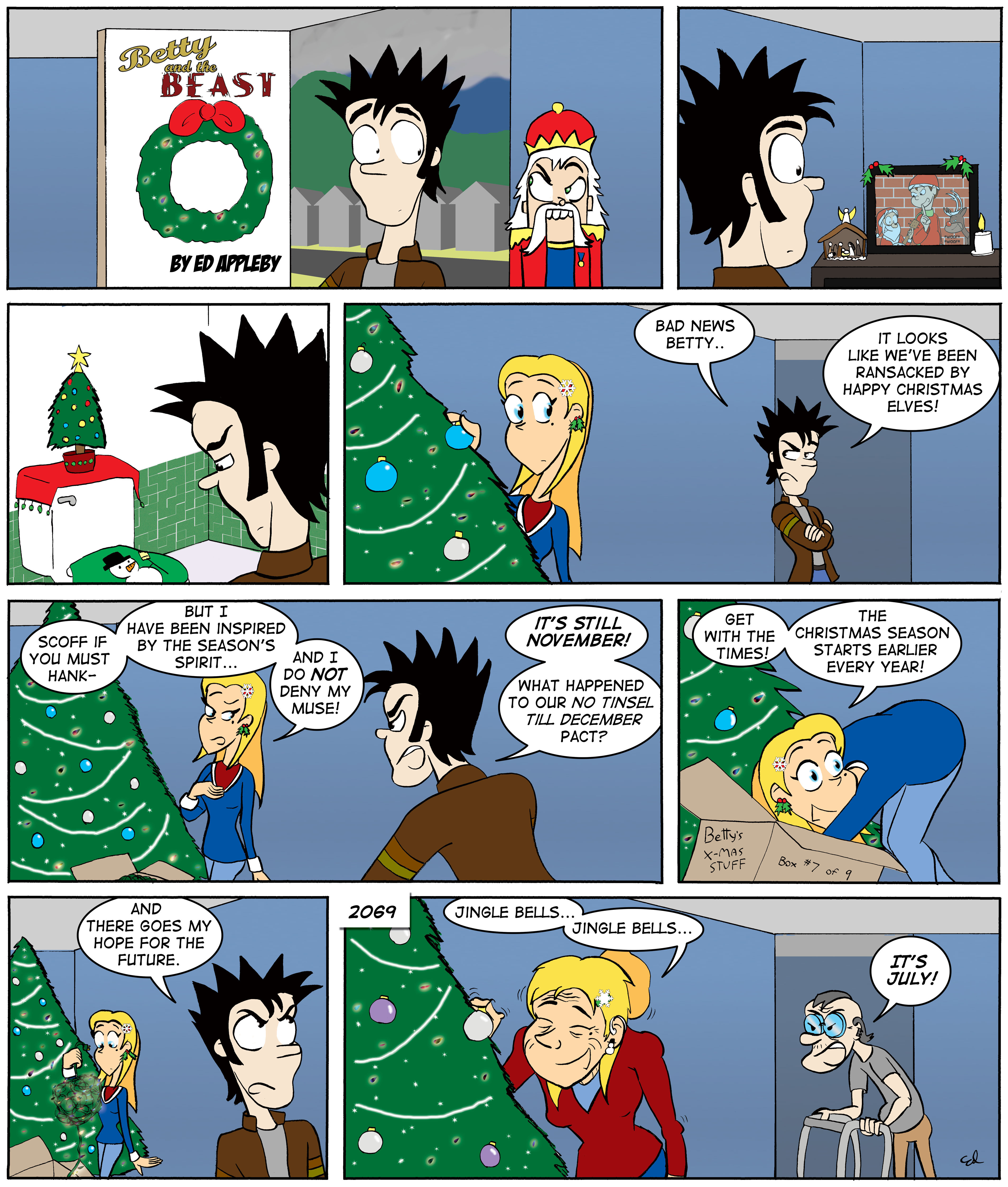 Christmas comes early Christmas comes early