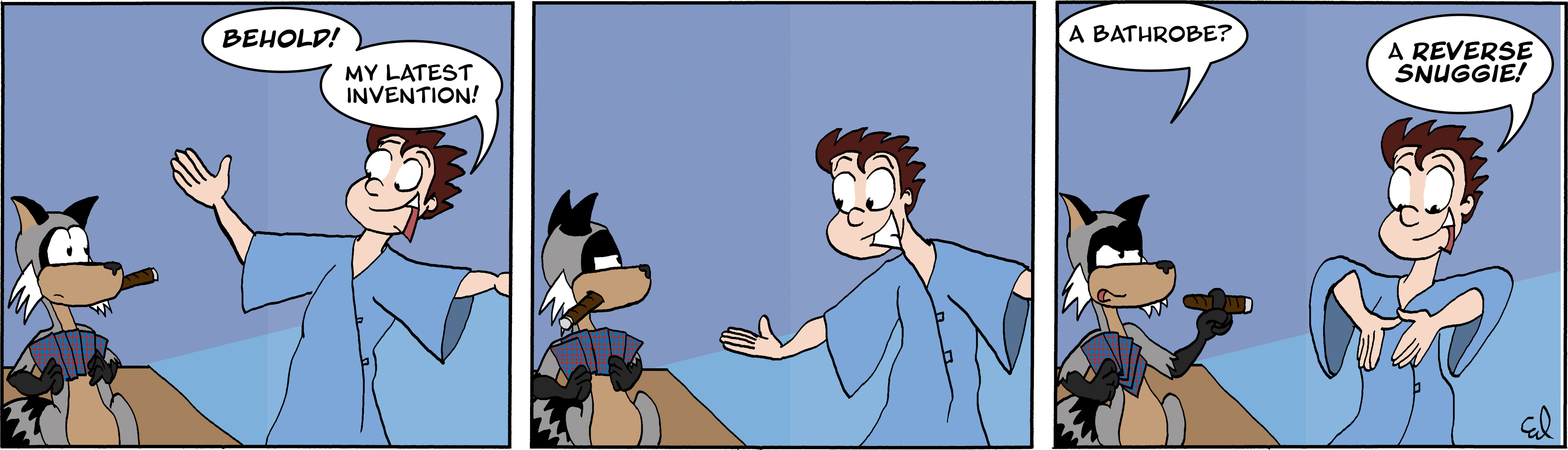 Reverse snuggie Reverse snuggie