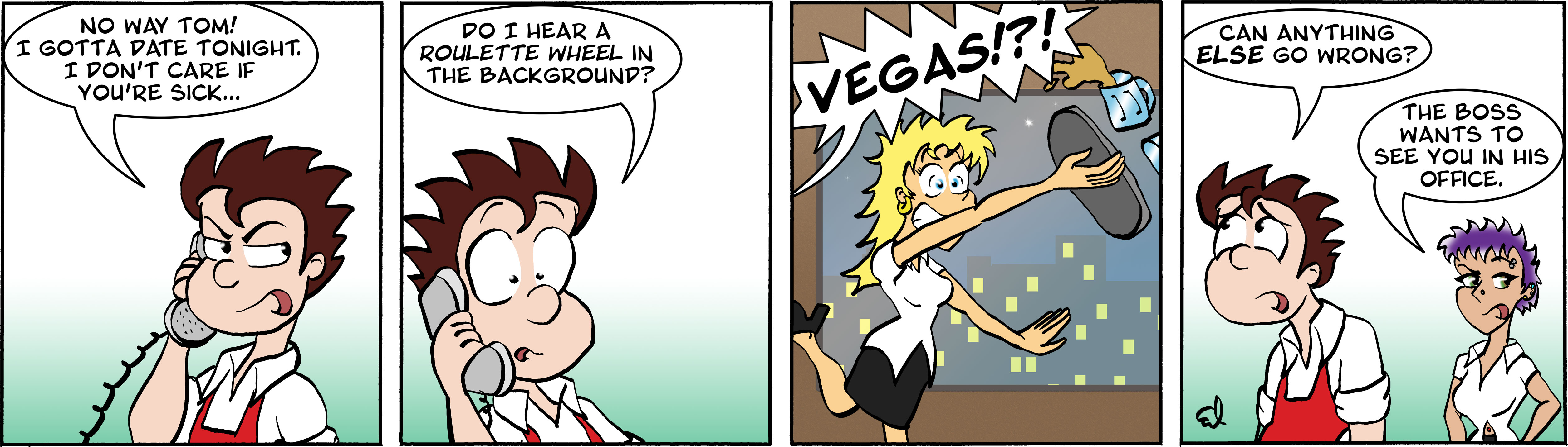 It comes crashing down 2
