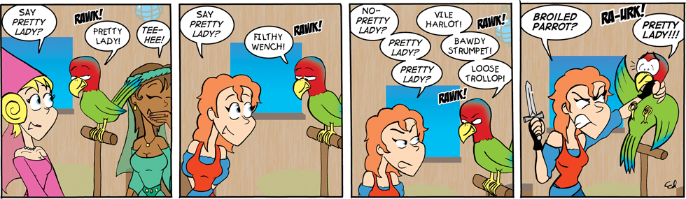 Polly want a shank?