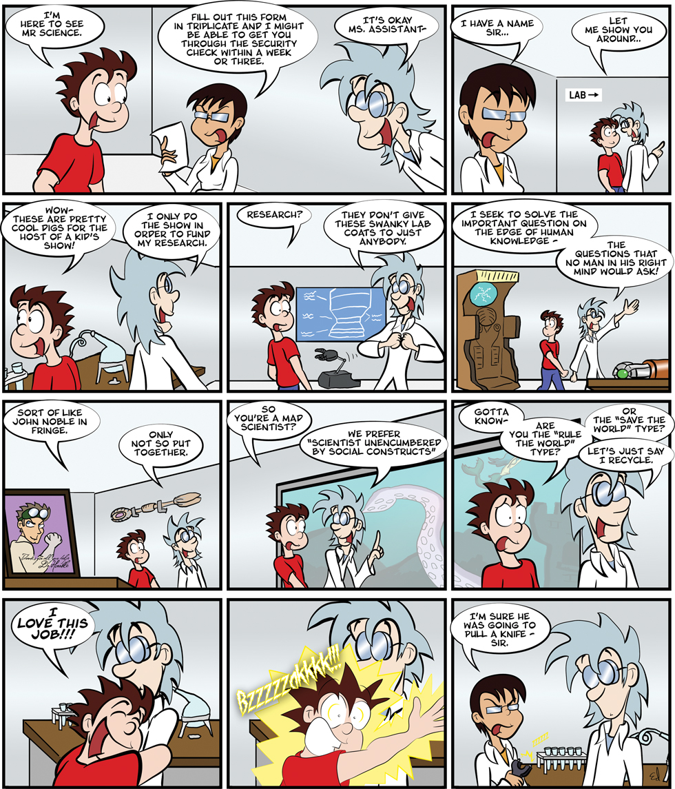 The Mr Science science lab