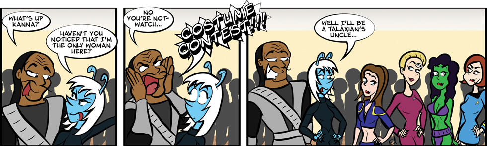 Finding girls at a convention
