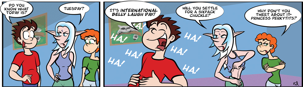 Belly laugh day