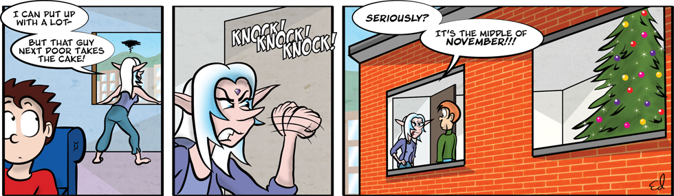 Seriously neighbor