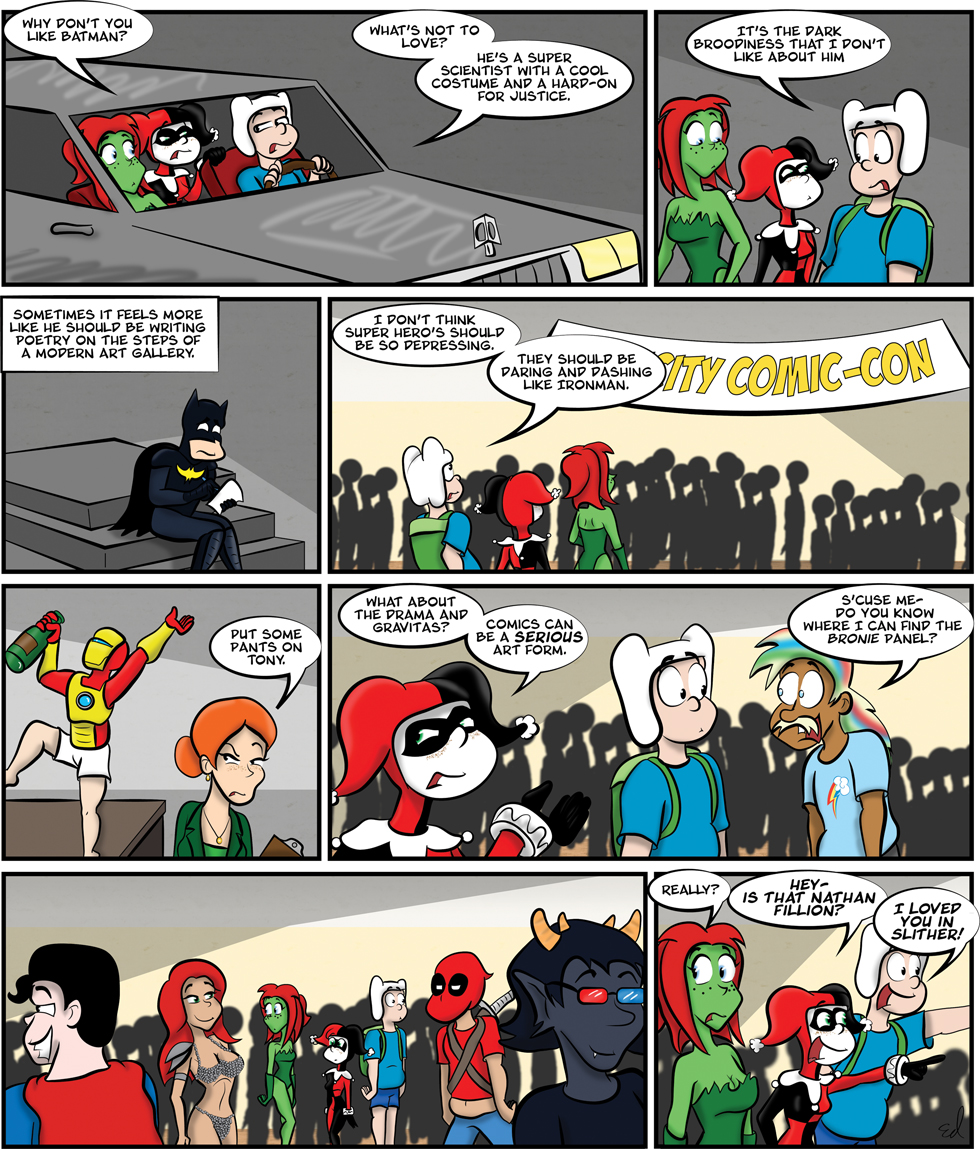 The con
