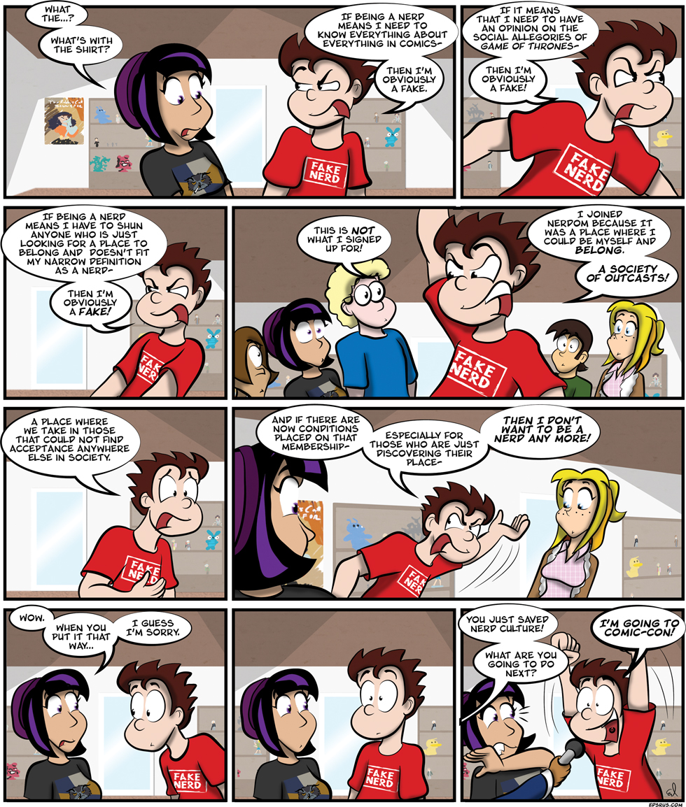 Fake nerds unite!