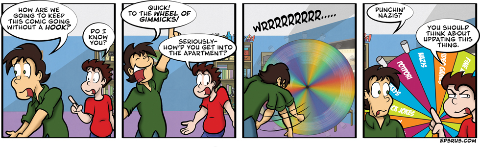 Wheel of gimmicks