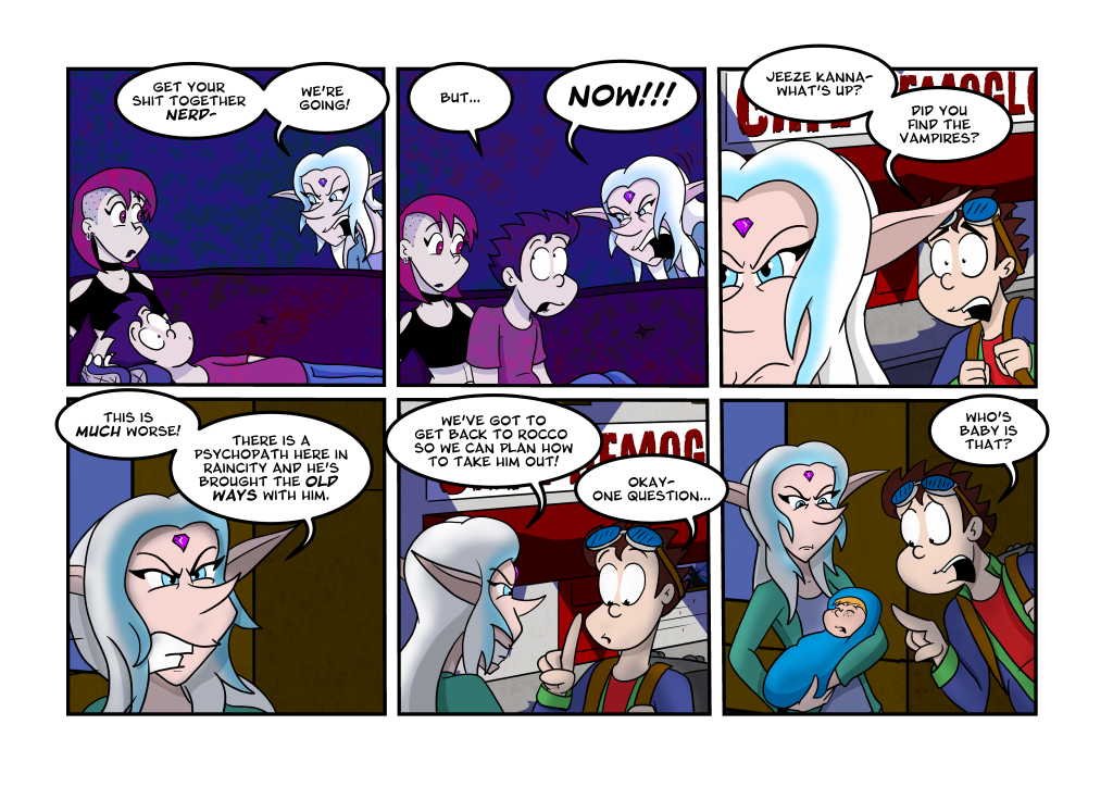 Bringing up Changeling; 32